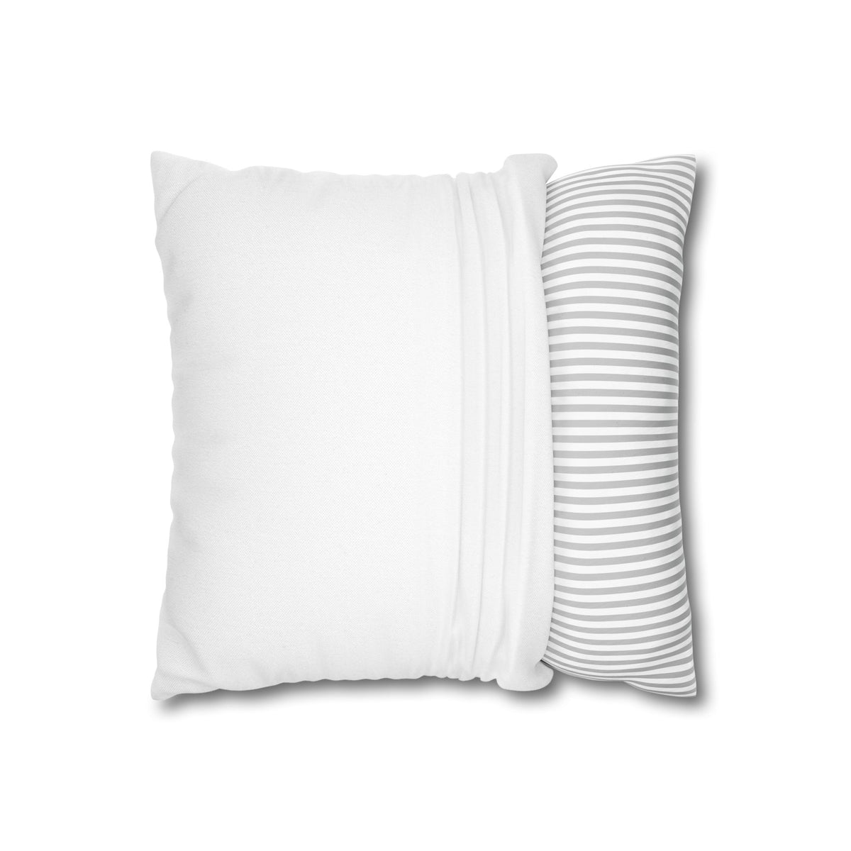 Smoré Girl Decorative Pillowcase — Pink Gold Heart Accent
