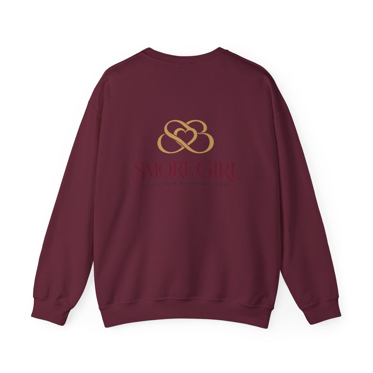 Sweatshirt — Smore Girl Logo Crewneck (Gold Heart Emblem)