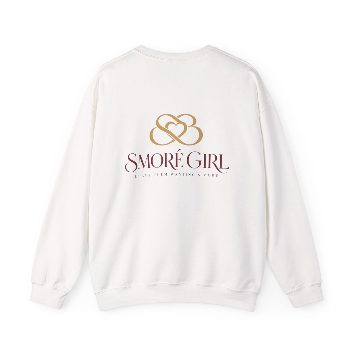 Sweatshirt — Smore Girl Logo Crewneck (Gold Heart Emblem)
