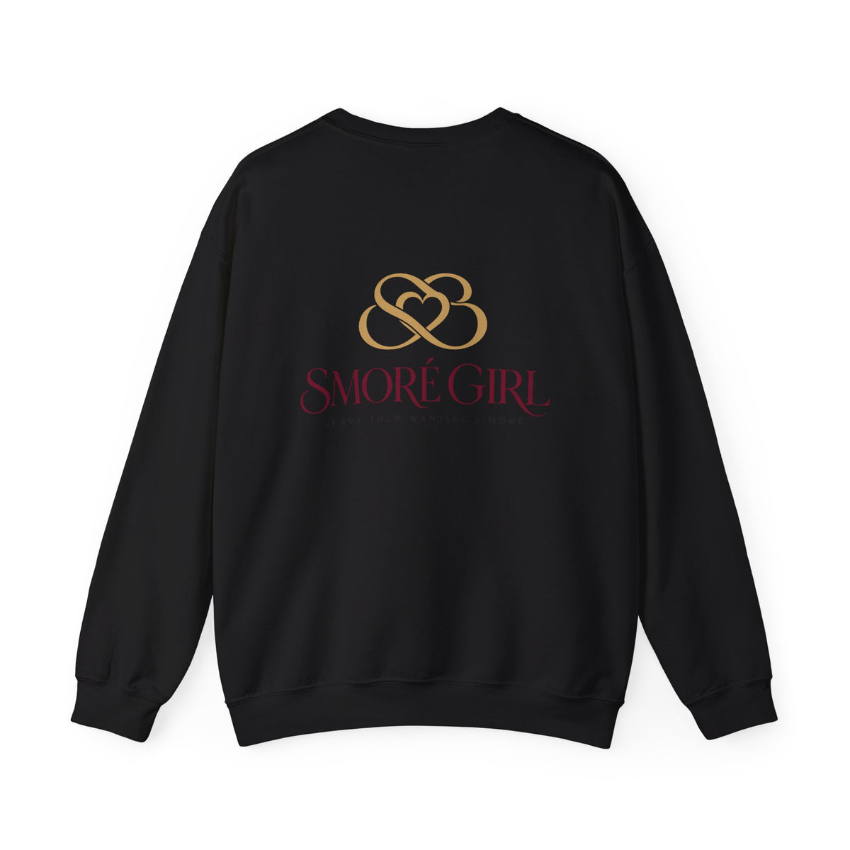 Sweatshirt — Smore Girl Logo Crewneck (Gold Heart Emblem)