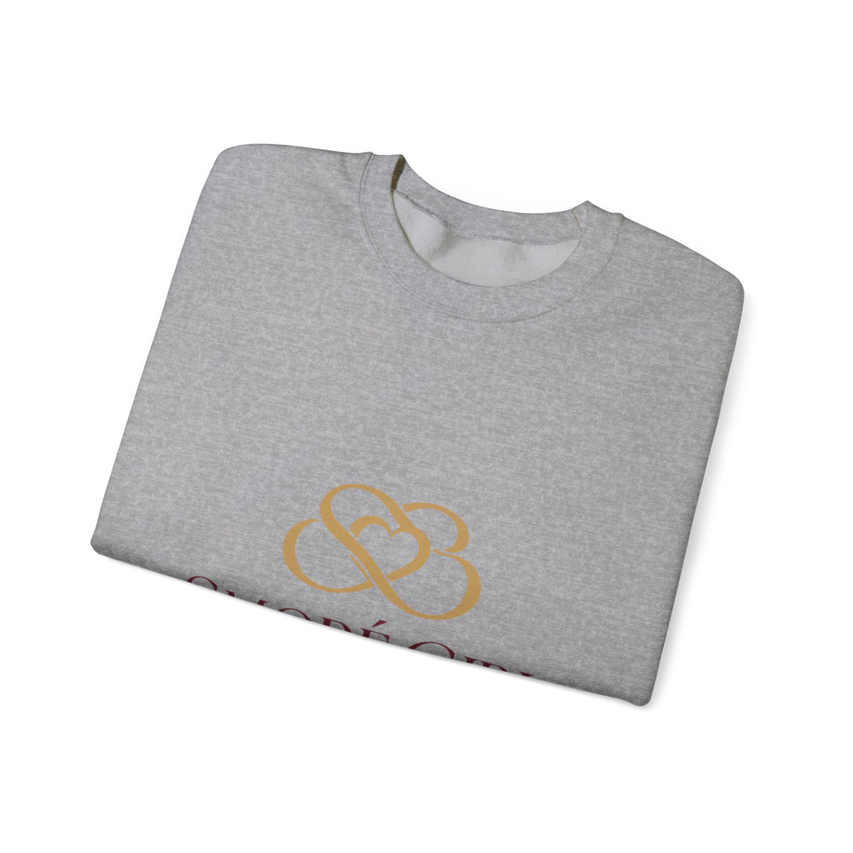 Sweatshirt — Smore Girl Logo Crewneck (Gold Heart Emblem)