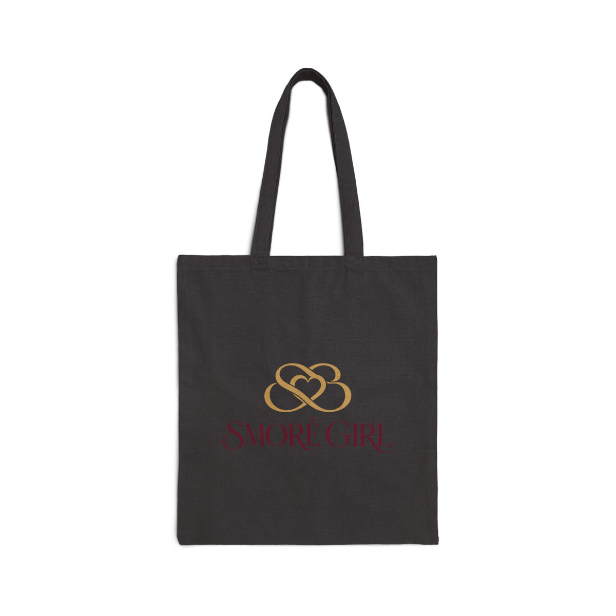 Tote Bag — SMORE GIRL Logo Cotton Canvas Tote