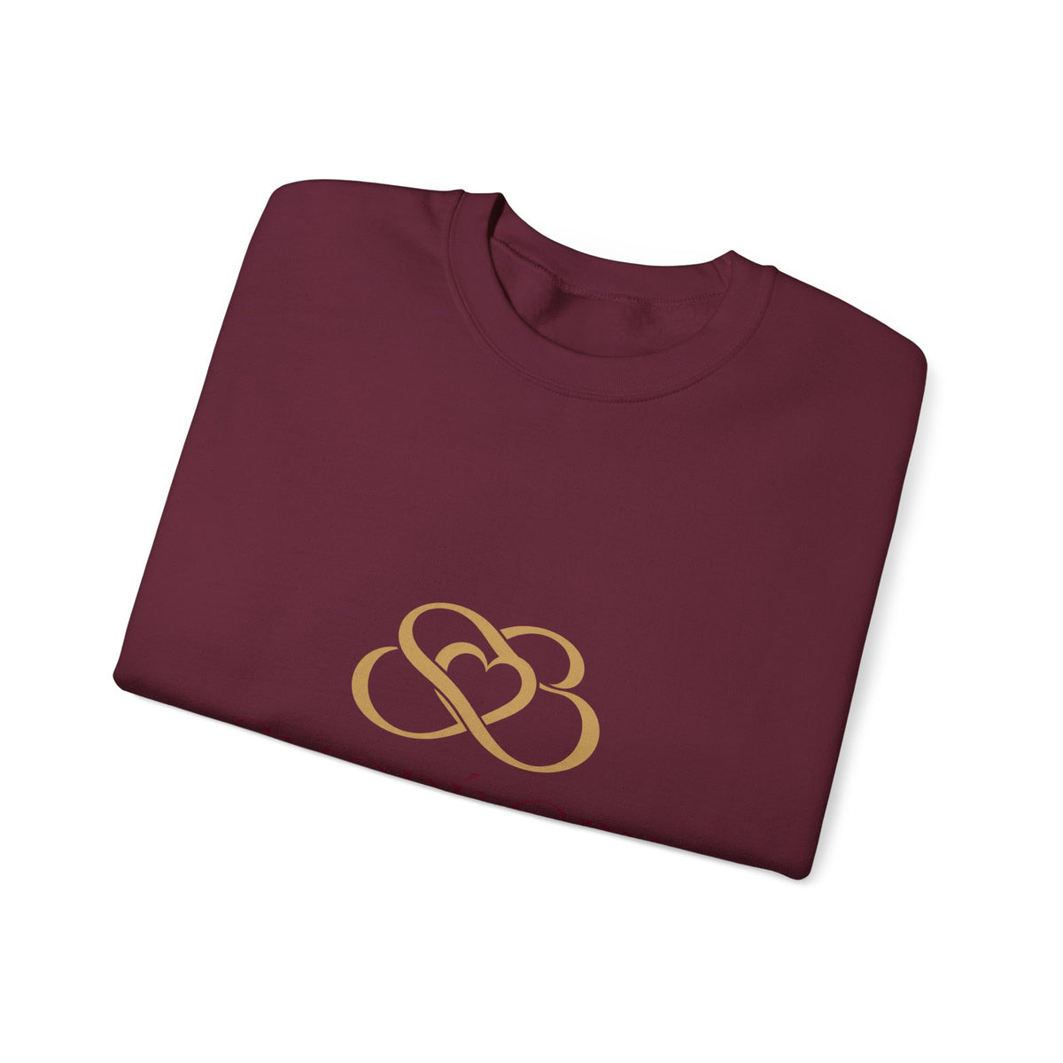 Sweatshirt — Smore Girl Logo Crewneck (Gold Heart Emblem)