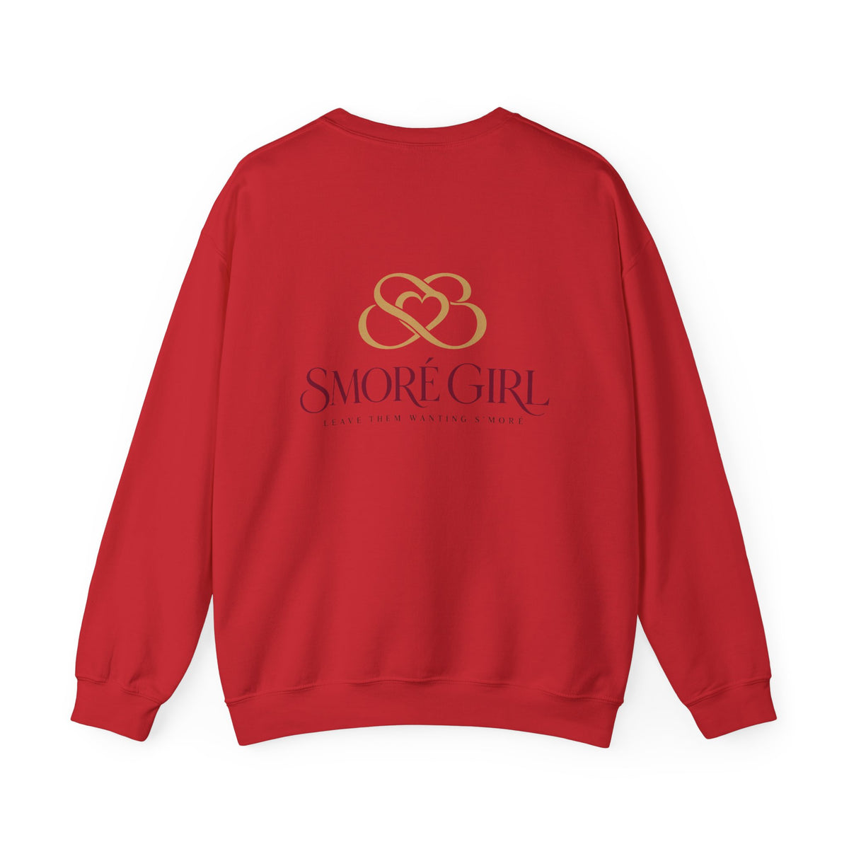 Sweatshirt — Smore Girl Logo Crewneck (Gold Heart Emblem)