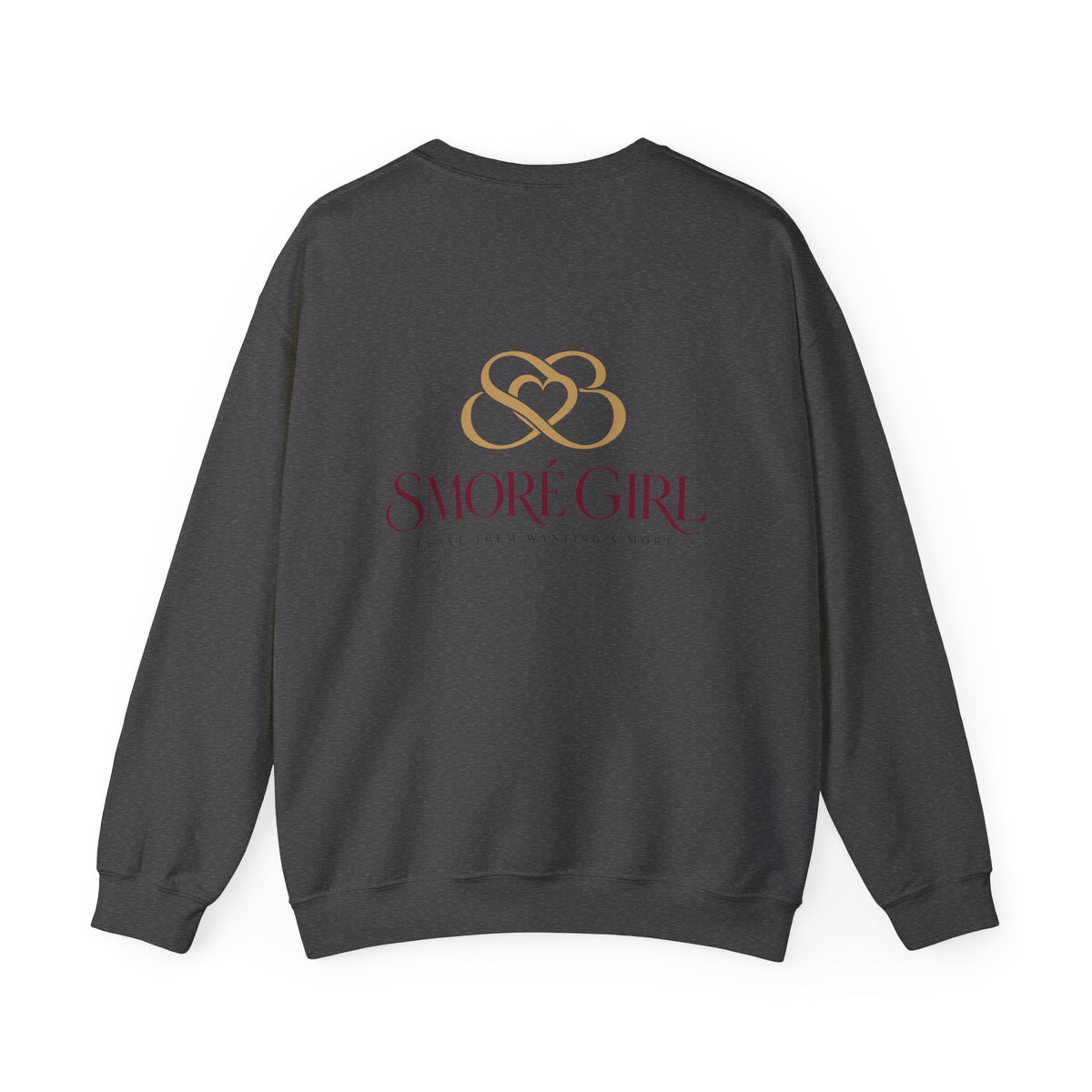 Sweatshirt — Smore Girl Logo Crewneck (Gold Heart Emblem)