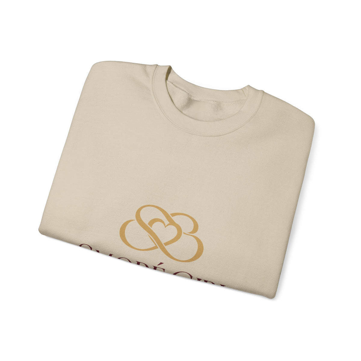 Sweatshirt — Smore Girl Logo Crewneck (Gold Heart Emblem)