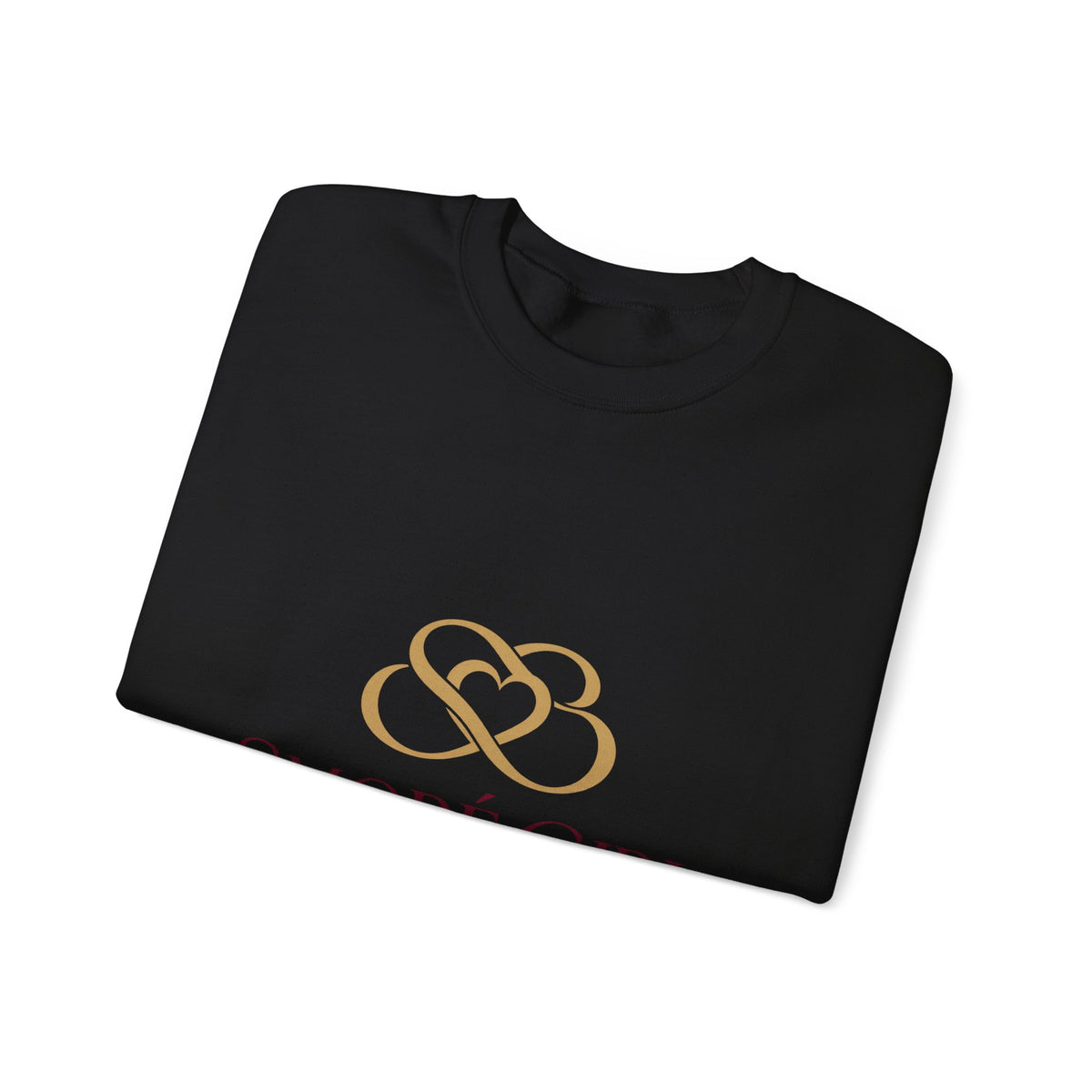 Sweatshirt — Smore Girl Logo Crewneck (Gold Heart Emblem)