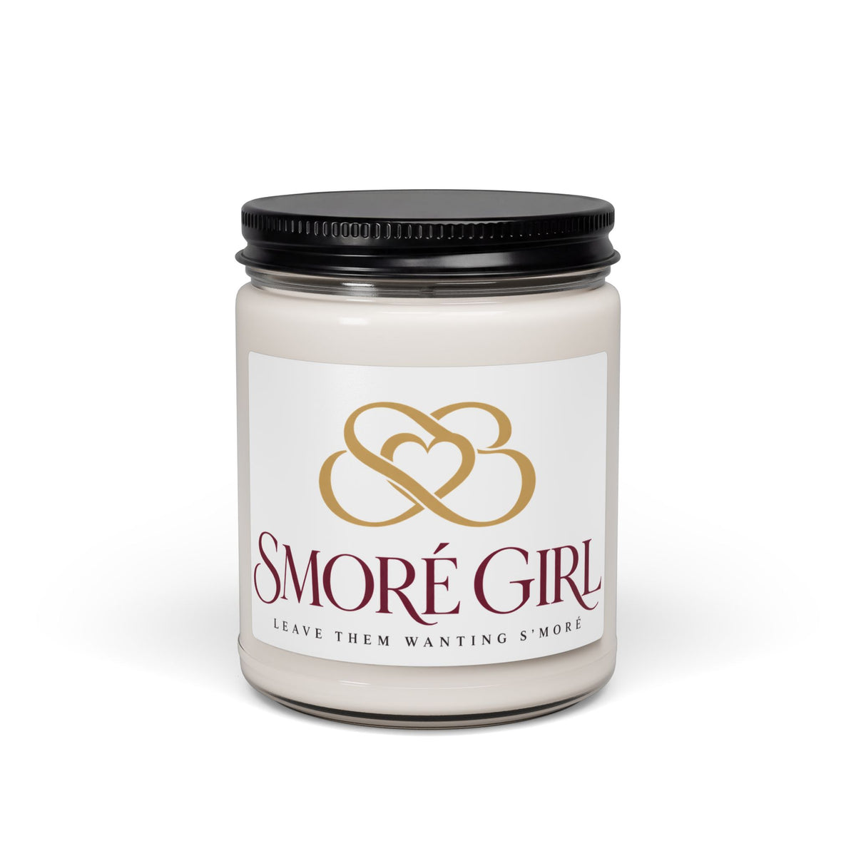 Smore Girl Scented Soy Candle 9oz – Gourmet Toasted Marshmallow Candle