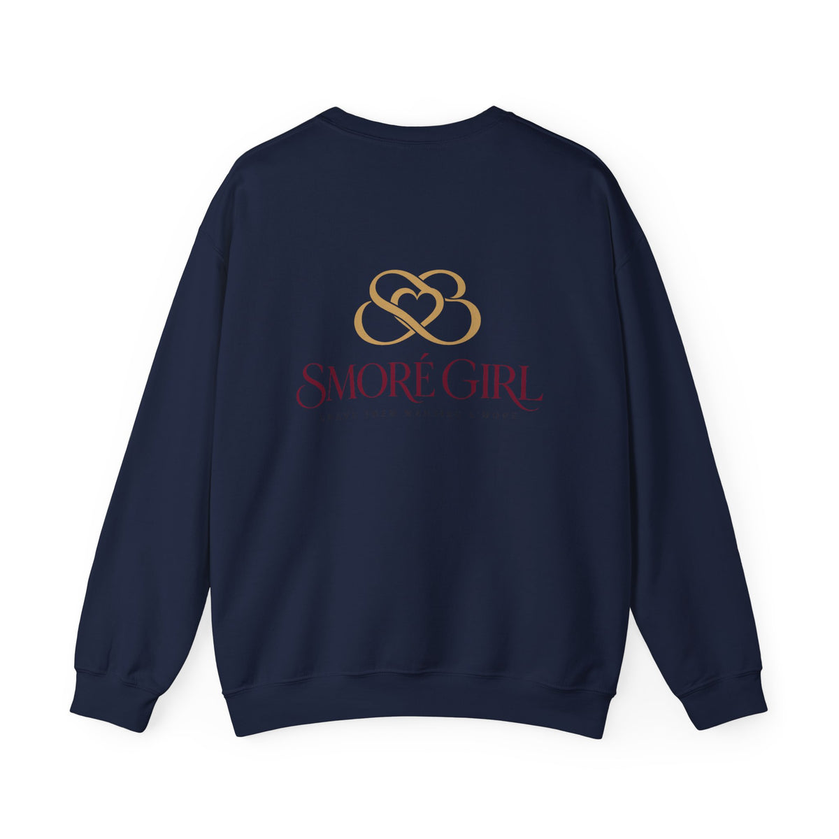 Sweatshirt — Smore Girl Logo Crewneck (Gold Heart Emblem)