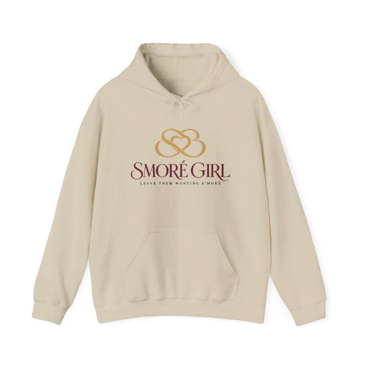 S'more Girl Hoodie — Cozy Camping Graphic Pullover
