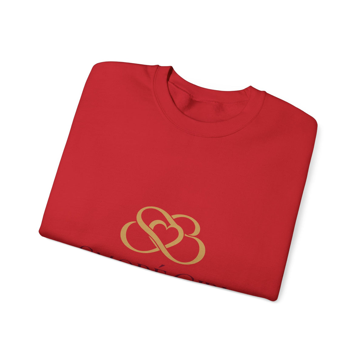 Sweatshirt — Smore Girl Logo Crewneck (Gold Heart Emblem)