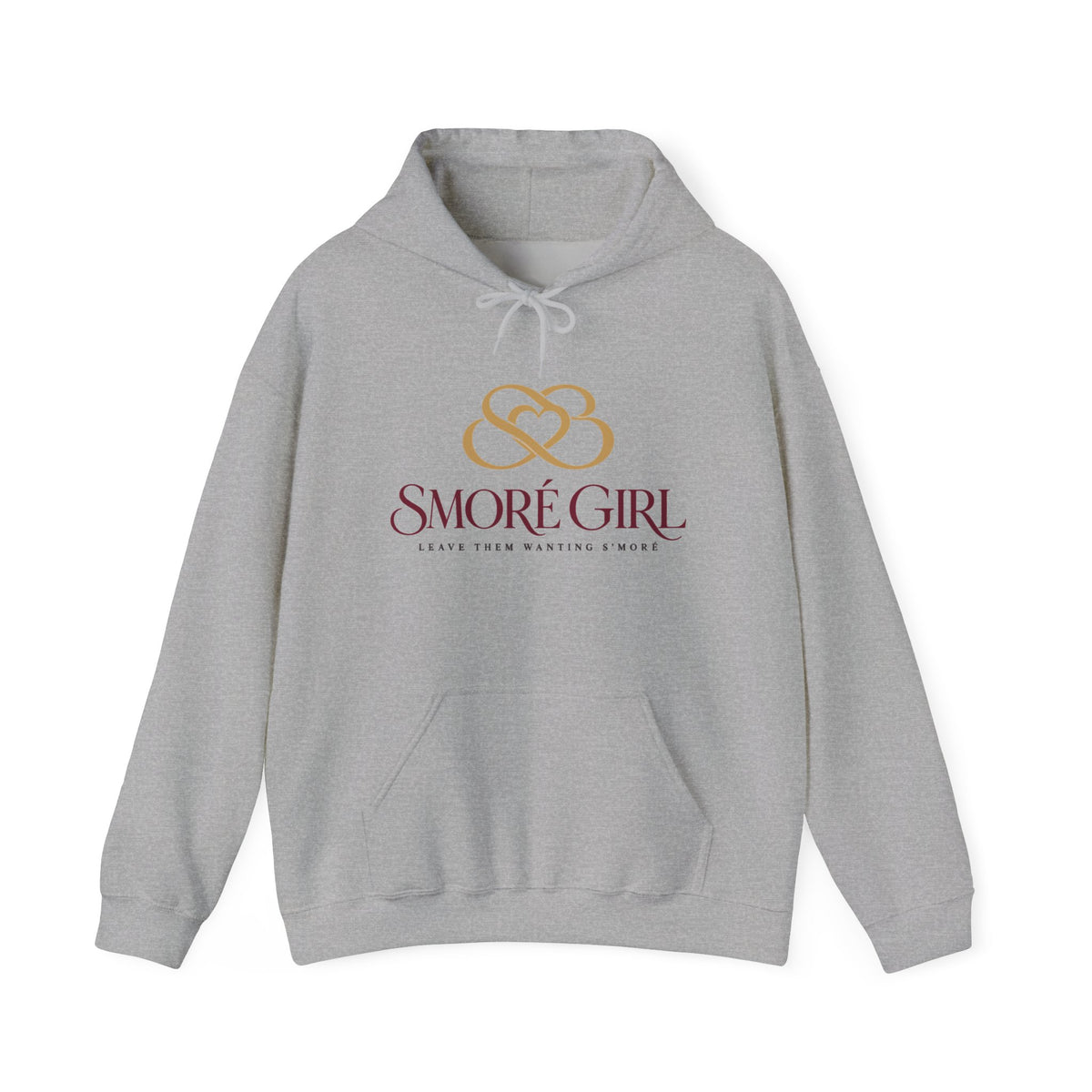 S'more Girl Hoodie — Cozy Camping Graphic Pullover